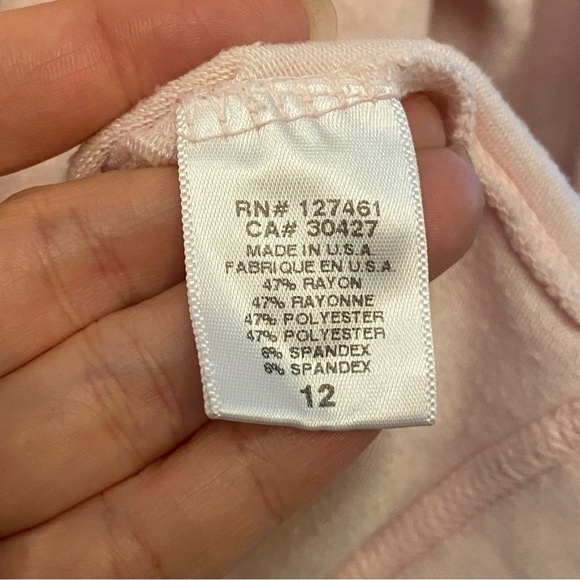 WILDFOX Girls Kids Pink Heart Graphic Sweater Size 12 - Picture 7 of 7